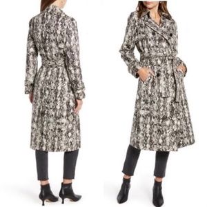 Something Navy snake print jacket